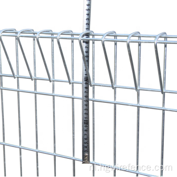 Hot Dompleed Gegalvanised Roll Top Fence BRC Fence